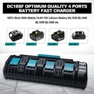 For Makita DC18SF 14.4V-18V Lxt Lithium-ion Rapid 4-PORT Charger With Usb Ports. Fixed Price $48.00.