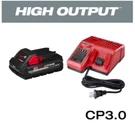 Milwaukee M18 Li-ion High Output Starter Kit CP3.0AH Battery + Charger *new*. Fixed Price $94.79.