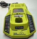 Ryobi P117 Battery Charger 18V Green One+ 30 Minute Fast Charge-tested & Works. Fixed Price $24.89.