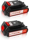 Battery For Black+ Decker: 4.0 Ah Replacement Volt Max Batteries Compatib. Fixed Price $53.02.