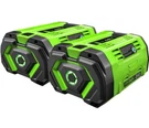 Ego Power+ BA6720T 56-VOLT 12.0 Ah Lithiumion Battery Upgraded Fuel Gauge 2PACK. Fixed Price $900.00.