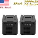 3.0AH For Worx WA3536 WA3734 WG770 WG268 WG568 WG168E 2PCS 40V Li-ion Battery. Fixed Price $81.61.