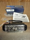 Ecco Directional Led Warning Strobe Light ED3701C Clear Surface Mount 12-24 Vdc. Fixed Price $100.00.