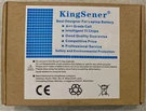 King Sener Lithium Ion 7.4V 2200MAH 16W Battery, New Open Box. Fixed Price $15.00.