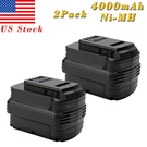 2PCS 24V 4.0AH Ni-mh Battery For Dewalt DE0243-XJ DW0240 DE0240 DW0242 DW004K. Fixed Price $98.90.