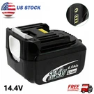 6.0AH For Makita 14.4 Volt Battery BL1440 BL1450 BL1460 A-60698. Fixed Price $15.89.