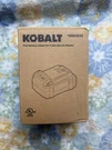 Kobalt Lowes 24V Max 4AH Lithium-ion Power Tool Battery Extended Run Kb 424-03. Fixed Price $35.99.