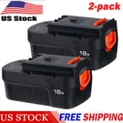 2X For Black & Decker 244760-00 HPB18-OPE Volt Battery FSB18 4.8AH. Fixed Price $29.98.