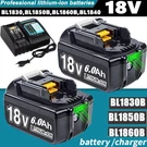 1/2PCS For Makita 18V 8.0AH Battery Lithium-ion Tool BL1830 BL1850 BL1860 BL1840. Fixed Price $45.99.