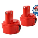 Exmate 2PACK 14.4V 3500MAH Replacement Battery For Makita 1420 1422 1433 PA14. Fixed Price $78.29.