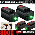 1/2PACK 8.0AH For Black And Decker A1718 18VOLT Battery HPB18-OPE. Fixed Price $27.99.