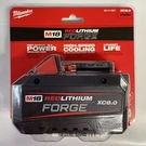 Milwaukee 48-11-1881 M18 Forge Lithium Amp Battery New In Package. Fixed Price $134.00.