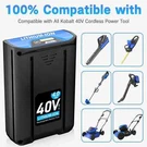 New 40V 4.0AH Lithium-ion Battery Replacement For Kobalt KB2540C-06 KB640-06. Fixed Price $70.19.