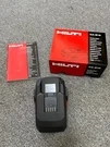 Hilti CA-B12 Charger Adapter For C4/36 & 12V Battery 180G 135X94X53MM Ems/fedex. Fixed Price $179.95.
