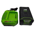 Greenworks Pro 80V Battery 4.0AH BAB727 & Charger GCH8020 Genuine Oem Tested. Fixed Price $118.70.
