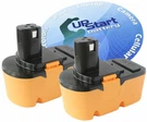 2X Ryobi 18V Volt Ni-cd Nicd Battery CDD182L, CHP-1802M, CNS-1801M, P230, P410. Fixed Price $51.99.