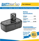18V 2AH Nimh Battery For Craftsman 223310 9-11103 9111098. Fixed Price $42.57.