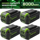 8.0AH Lithium Battery For Greenworks G-max Volt 29472 29462 20202 29252. Fixed Price $151.98.