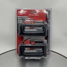 Milwaukee M18 Xc 6.0AH Twin Pack High Output Redlithium Batteries 48-11-1862. Fixed Price $169.99.