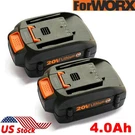 2PACK For Worx Max Extend Lithium Battery Volt WA3520 WA3525 WA3575 WG155. Fixed Price $29.98.