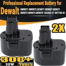 2PACK For Dewalt 12V 3.6AH Xrp Battery DC9071 DW9071 DW9072 DW953 DW965 DW972. Fixed Price $26.00.