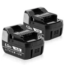 2X 6.0AH Li-ion Battery For Hitachi BSL1460 BSL1415X BSL1430 14.4V Tool. Fixed Price $23.99.