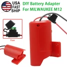Power Wheels Diy Battery Adapter Wires Fuse Compatible With Milwaukee M12 12V. Fixed Price $15.99.