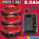 New 8.0AH Volt Lithium-ion Battery For Porter Cable Max PCC680L PCC685L. Fixed Price $38.99.