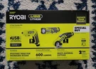 Ryobi Usb 3-TOOL Combo Kit Screwdriver, Flashlight, Power Cutter FVK101K1 New. Fixed Price $119.75.
