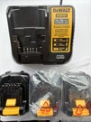 New *genuine* Dewalt DCB120 12V Max Lithium Ion Battery Pack- Set Of 3 & Charger. Fixed Price $149.99.