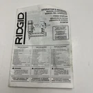 Ridgid R150FSE Finish Stapler Operator's Manual Only. Fixed Price $5.00.