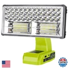 Choerinton 4200LM Led Work Light Compatible With Ryobi 18V Battery 40W Cordless. Fixed Price $74.41.