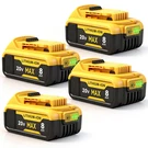 Quasyrealim 4-PACK 8000MAH High Capacity Battery Compatible Dewalt 20V Max. Fixed Price $115.85.