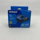 New Kobalt 761710 4.0 Ah Battery. Fixed Price $59.99.