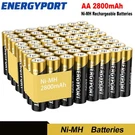 Lot Aa Rechargeable Batteries Ni-mh 2800MAH 1.2V Garden Solar Light Led Battery. Fixed Price $12.99.