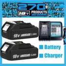 2PACK 3.0 Ah Lithium Battery For Makita 18V BL1815 BL1830 BL1850 BL1860 /charger. Fixed Price $29.00.
