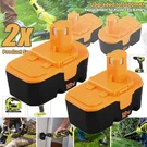 2PACK 3.6AH Replace For Ryobi 18V One Plus Battery P100 13022 ABP1801 P101 P107. Fixed Price $34.00.