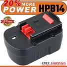 Pack For Black+decker 14.4V Slide Battery HPB14 Firestorm FSB14 499936-34 A14 Us. Fixed Price $22.98.