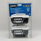 New Hart 20V 4.0AH Lithium-ion Rechargeable Battery Pack HGBP0212 C4. Fixed Price $99.99.