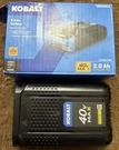 Kobalt Kb 240-03 2.0AH Battery Pack In Box #3809903. Fixed Price $69.00.