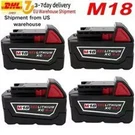 Pack Milwaukee M18 Redlithium Xc 6.0 Ah Extended Capacity Battery 48-11-1860. Fixed Price $225.00.