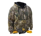 Dewalt Heated Realtree Edge Camo Hoodie Complete Kit Size Medium Nwt. Fixed Price $194.99.
