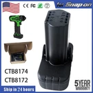 CTB8174 CTB8172 Battery For Snap On 14.4V 2.5AH Micro Lithium CT861 825. Fixed Price $79.90.