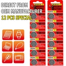 12X Bull's Eye Lithium Coin Cell Button Battery Exp 2031. Fixed Price $5.49.