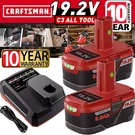 2PACK 19.2VOLT 8.0AH For Craftsman C3 Diehard Lithium Xcp Battery /charger 11375. Fixed Price $225.99.