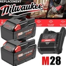 6.0AH Li-ion Battery For Milwaukee M28 V28 48-11-2830 48-11-2850/CHARGER. Fixed Price $106.00.