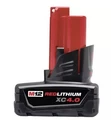 Certified Milwaukee 48-11-2440 M12 Redlithium Xc 4.0AH 12V Battery Oem. Fixed Price $43.99.