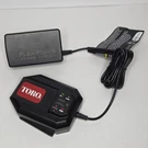 Toro Flex Force 60V Battery Charger Black Model 88610. Fixed Price $44.95.
