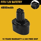 For Dewalt 7.2V 4.8AH DW9057 Nimh Battery DE9057 DE9085 DW920 DW968K Power Tools. Fixed Price $18.59.
