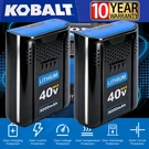 1 2PACK For Kobalt 40V Max 8.0 Ah Extended Run Li-ion Battery KB440-03 KB540-06. Fixed Price $139.00.